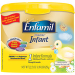 美国美赞臣Enfamil 婴儿强化配方奶粉 一段 22.2盎司 