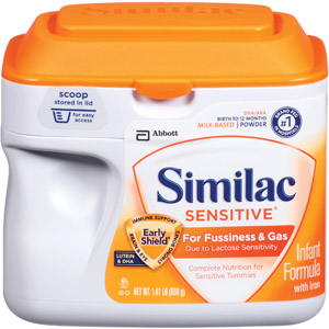 美国雅培SIMILAC 防过敏成长配方奶粉 一段 1.41磅 