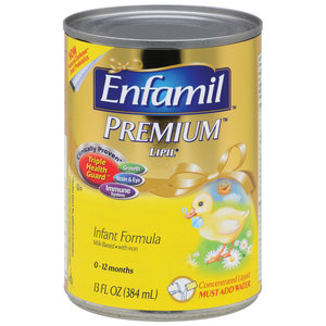美国美赞臣Enfamil 加铁配方婴儿液体奶 浓缩型 一段 13盎司
