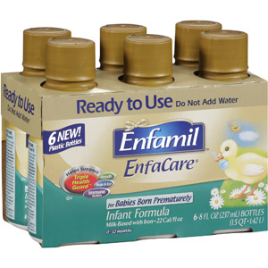 美国美赞臣Enfamil 早产儿配方液体奶 即喝型 一段 8盎司 x 6
