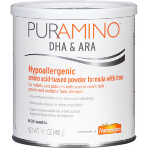 美国美赞臣Puramino 抗过敏配方奶粉 0-24个月 14.1盎司