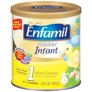 美国美赞臣Enfamil 婴儿加铁配方奶粉  一段 12.5盎司