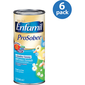 美国美赞臣Enfamil 抗敏感大豆液体奶 即喝型 32盎司 x 6