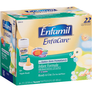 美国美赞臣Enfamil 婴儿配方液体奶 即喝型 一段2盎司 x 6瓶