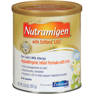美国美赞臣Nutramigen 防疝气婴儿配方奶粉 一段 12.6盎司