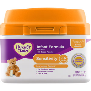美国双亲之选Parent's Choice 防敏感婴儿加铁配方奶粉 一段 23.2盎司