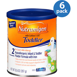 美国美赞臣Nutramigen 防过敏婴儿配方奶粉 二段 12.6盎司 x 6