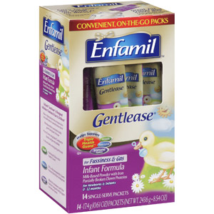 美国美赞臣Enfamil 防过敏温和配方奶粉 独立包 一段 0.61盎司 x 14