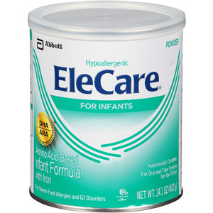 美国EleCare 加铁配方防过敏婴儿奶粉 14.1盎司 x 6