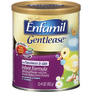 美国美赞臣Enfamil 防胀气加铁舒缓配方奶粉  一段 12.4盎司