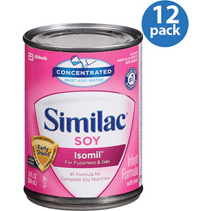 美国雅培SIMILAC 大豆配方液体奶 一段 13盎司 x 12 