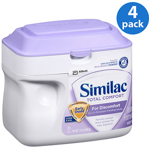 美国雅培SIMILAC 助消化配方奶粉 一段 1.41磅 x 4