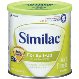 美国雅培SIMILAC 防吐奶防敏感配方奶粉 一段 12.3盎司
