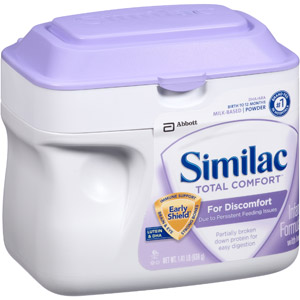 美国雅培Similac防不安婴儿配方   一段   1.41磅  
