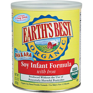 美国Earth's Best有机大豆配方 一段   23.2盎司 