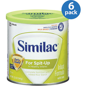 美国雅培Similac防吐婴儿配方  一段 12.3盎司 
