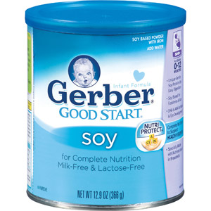 美国嘉宝雀巢Gerber  Good Start婴儿豆奶配方 一段  12.9盎司
