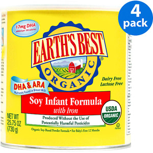 美国Earth's Best有机豆奶粉 一段 25.75 盎司  
