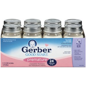 Gerber Good Start Premature Infant Formula, 3 oz, 8ct
