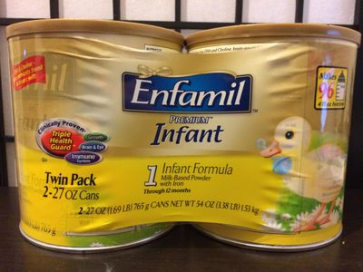 美国正品代购 美版美赞臣金樽一段婴儿奶粉765克装（2罐）