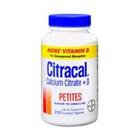 Citracal 拜耳柠檬酸钙+维生素D3 200粒装
