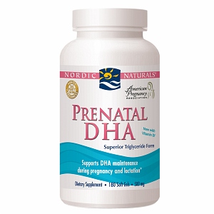 Nordic Naturals孕妇哺乳期专用鱼油DHA胶囊 180粒