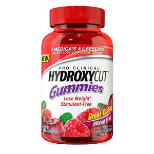 Hydroxycut Pro 燃脂减肥软糖   混合水果味 60粒装