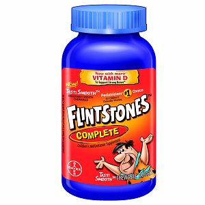 Flintstones Children‘s 儿童综合维生素咀嚼锭150粒