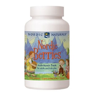 Nordic Naturals北欧神话儿童浆果复合维生素软糖120粒
