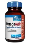 美国Nutrex OmegaAstin虾青素 omega 3 6 9 护脑 保心脏配方60粒 两瓶包邮价