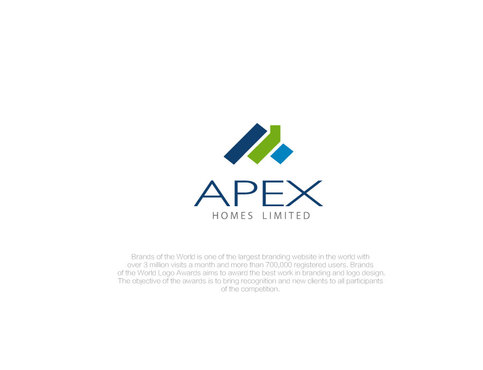 apex homes limited(新西兰的建筑公司)logo设计
