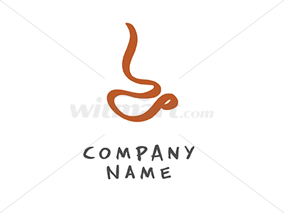 Cafe Coffee 杯子 Logo By Manx Cat128 Ready Made Logo Design Witmart Com