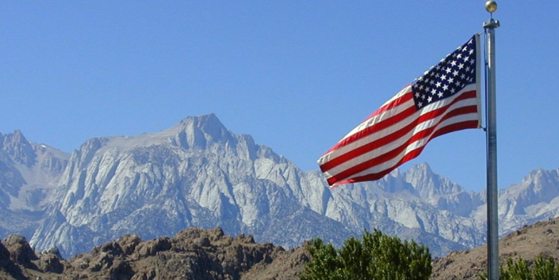 USA Flag With Mountain Backdrop.png